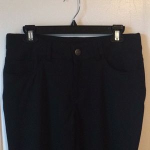 lee riders slim straight leg ponte knit pant